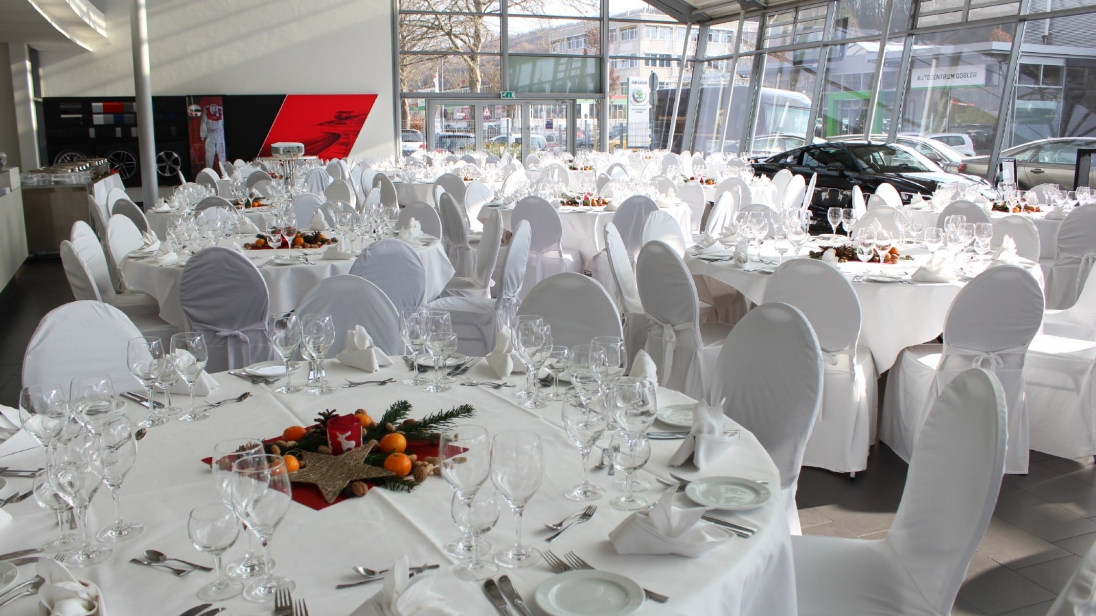 Weihnachtsfeier - außer Haus