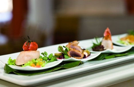 Angerichteter Teller