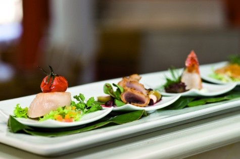 Angerichteter Teller