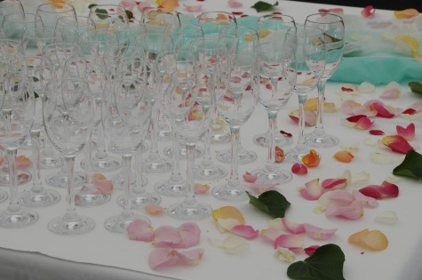 Impressionen Sektempfang