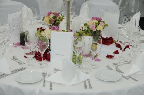 Tischdeko Hochzeit